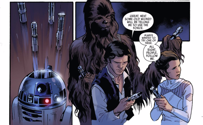 Illustration for article titled Thank God Marvel Remembered to Make Their Star Wars Comics Funny